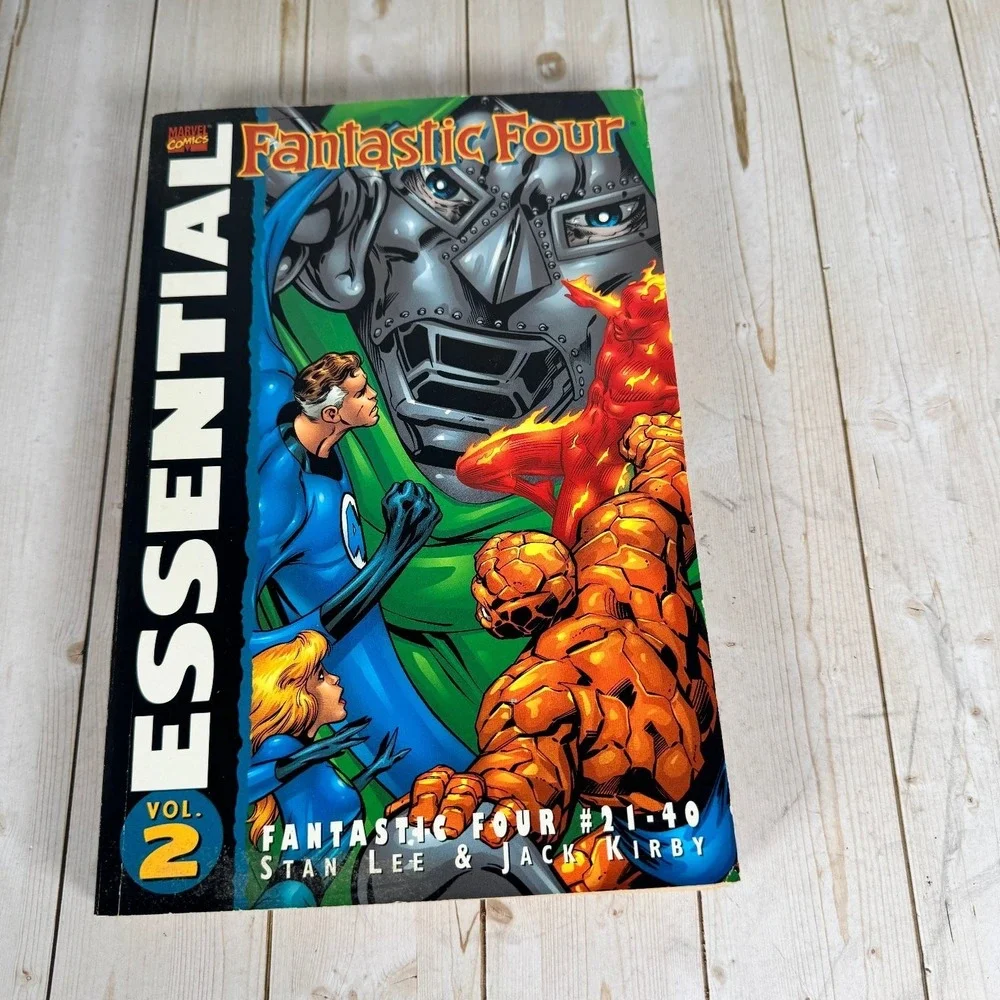 Essential Fantastic Four Vol 2 & 3 Marvel Comics TPB Set Stan Lee Kirby